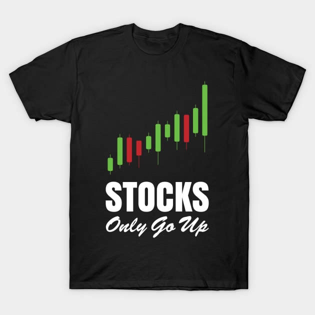 Stock Market Trading Trader Options Daytrader Bull Bear Dividend Investing Forex Crypto Bitcoin T-Shirt by Shirtsurf